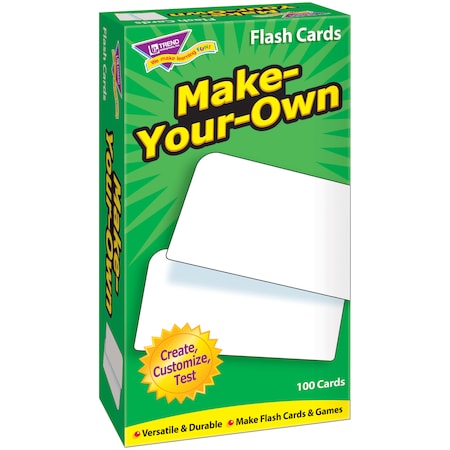 Trend Enterprises Make-Your-Own Skill Drill Flash Cards T53010